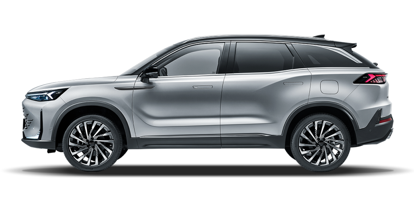 BAIC X75 — Серебристый с черной крышей