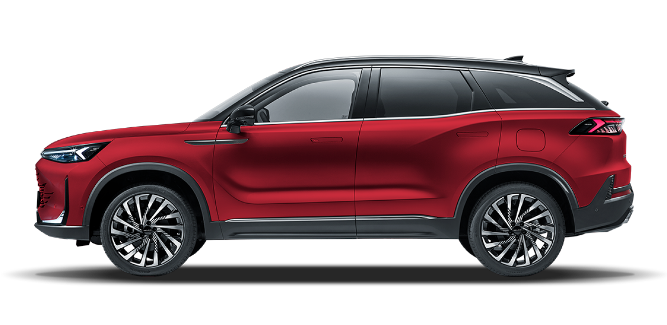 BAIC X75 — Красный с черной крышей