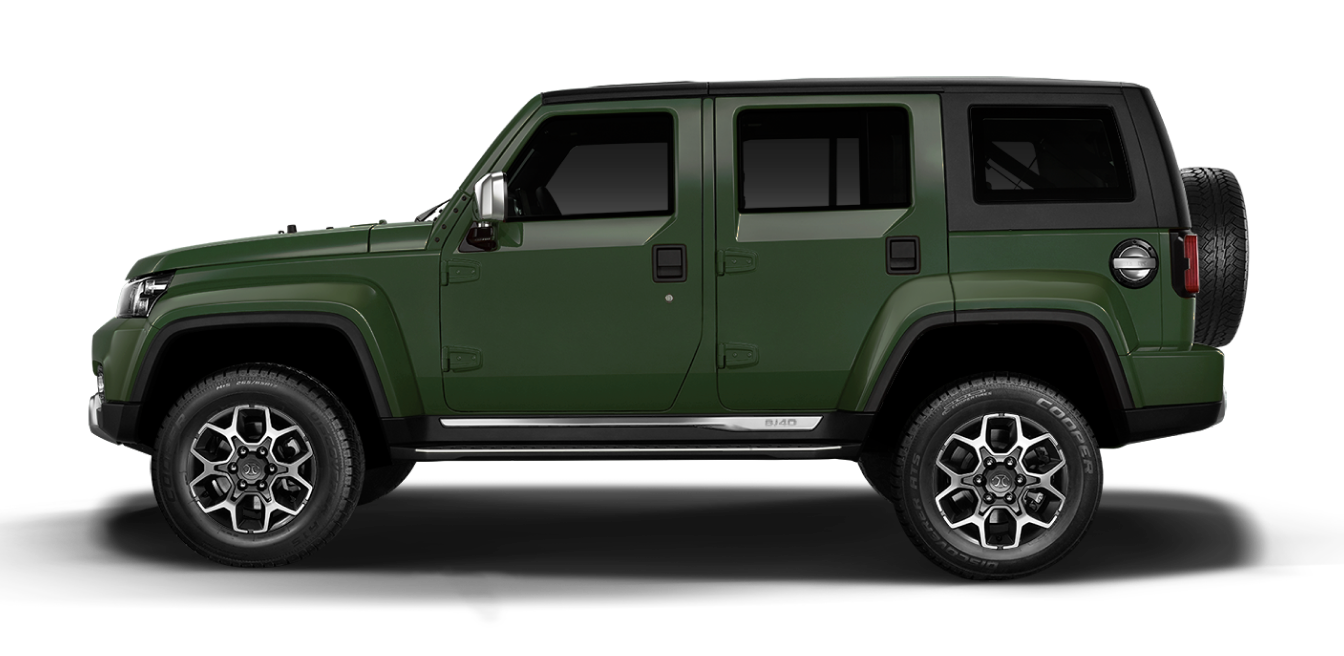 BAIC BJ40 — Темно-зеленый